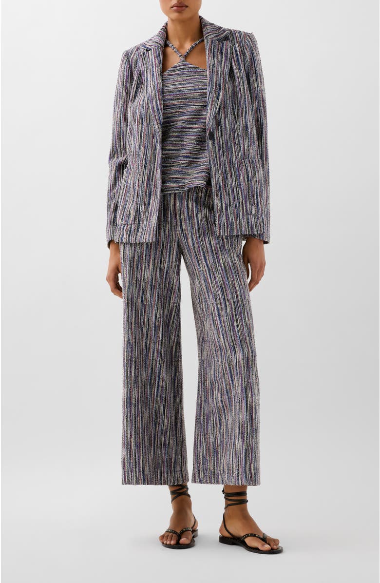 Scalpers Knitty Rustic Blazer, Alternate, color, Blue