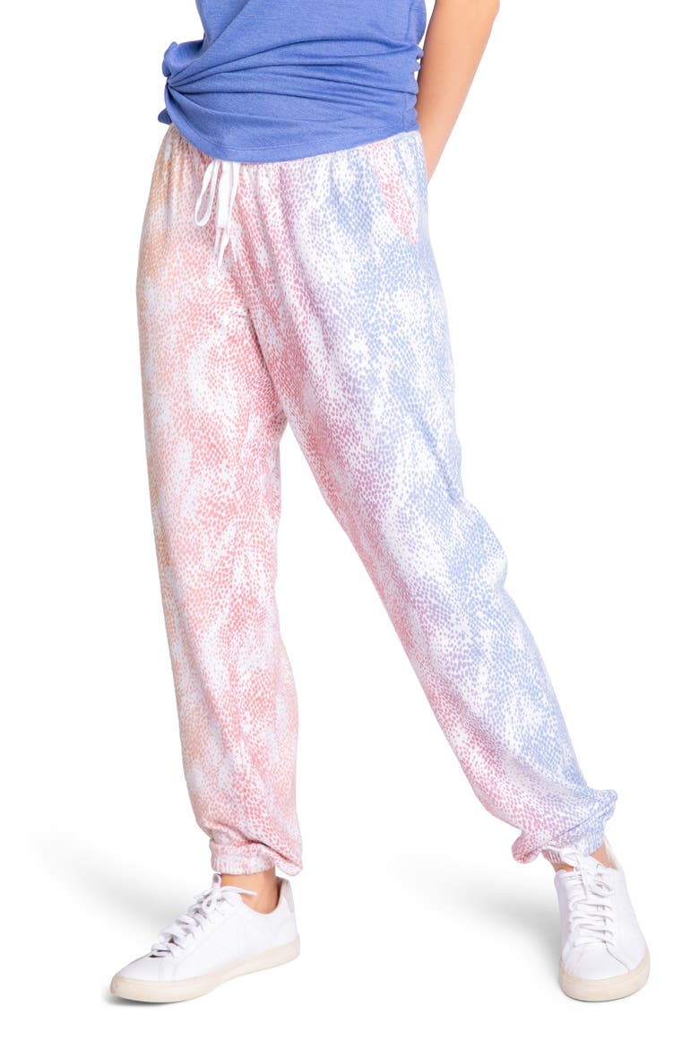 Grad Games Dot Print Lounge Joggers, Main, color, MULTI