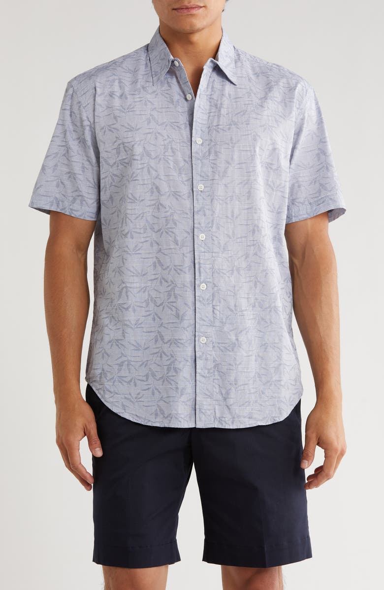 Coastaoro Jamie Short Sleeve Shirt, Main, color, Grey