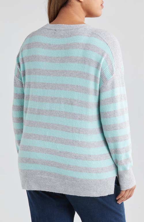CASLON CASLON® STRIPE CREWNECK SWEATER