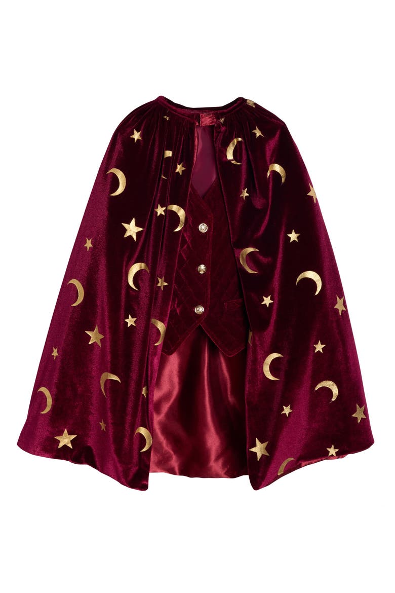Magician Cape for Kids, Main, color, Burgundy