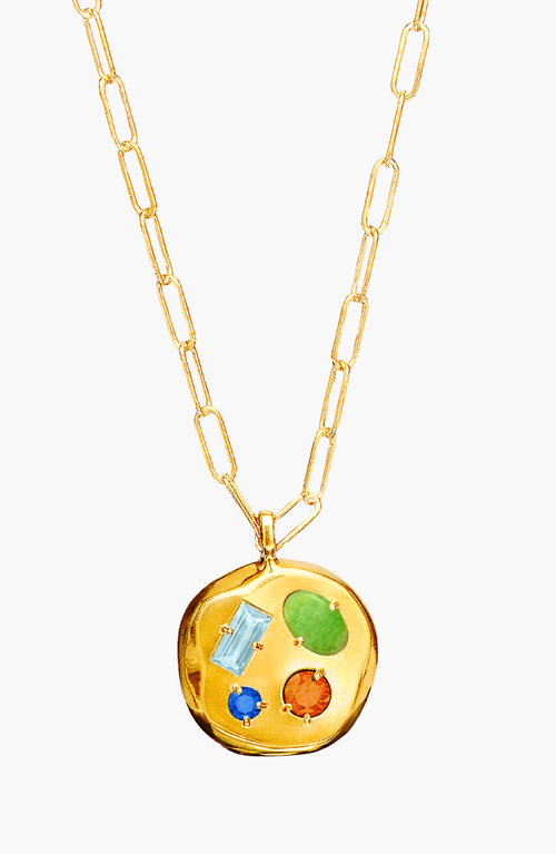 Birthdate Co. The March Birthdate Pendant In March 6th - Gold