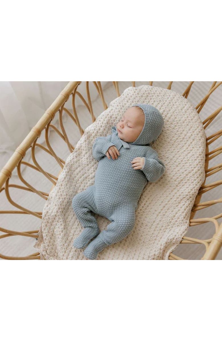 Ely's & Co. Looms Moss Knit Collection - Footie, Alternate, color,