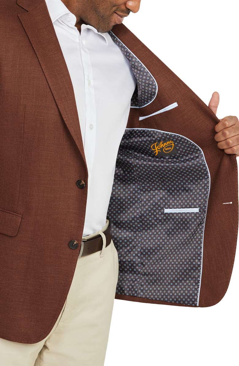 Johnny Bigg Carter Solid Textured Stretch Sport Coat, Alternate, color, 