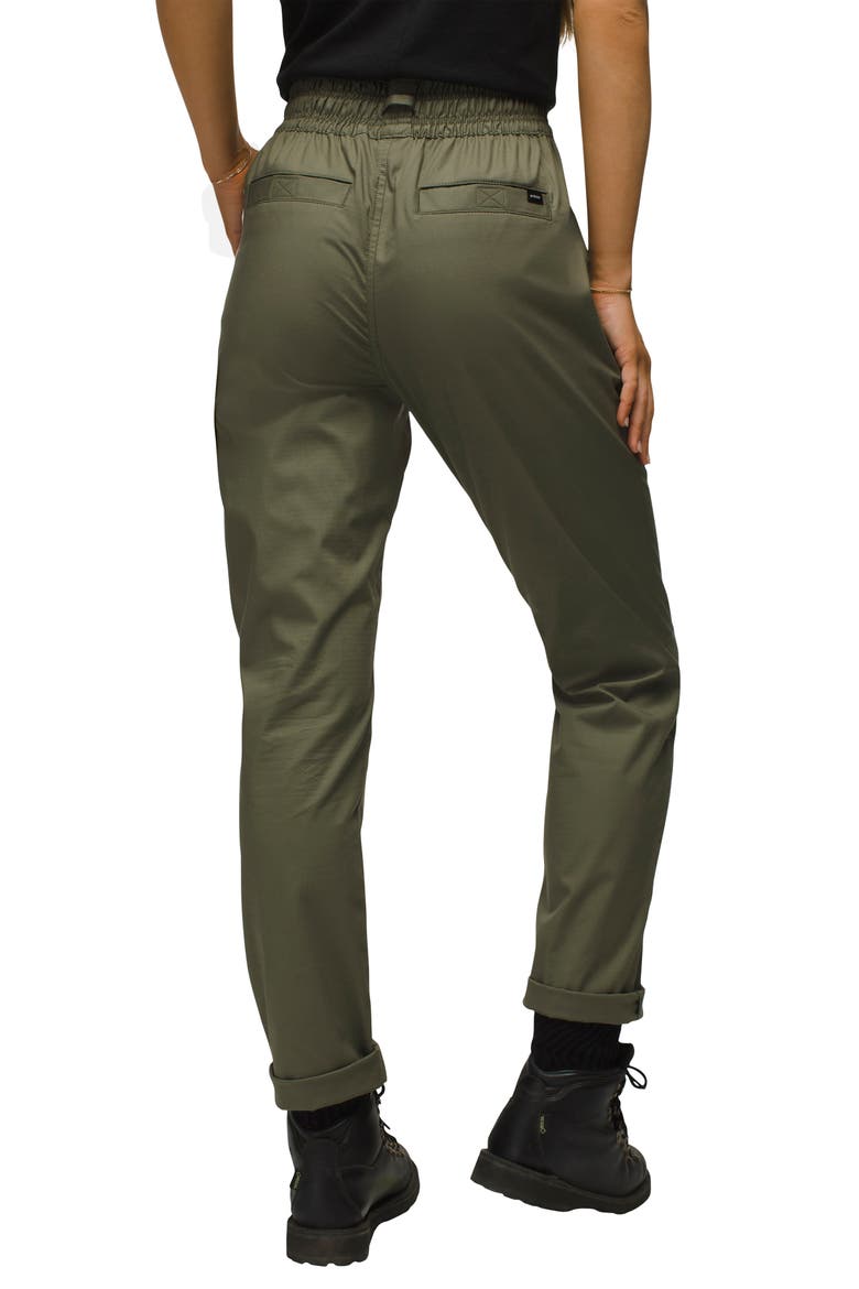 Palisades Organic Cotton Blend Ripstop Pants, Alternate, color, RYE GREEN