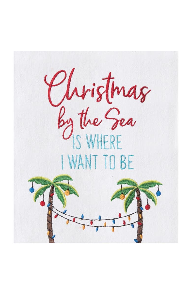 C&F Home Christmas By The Sea Flour Sack Kitchen Dishtowel, Alternate, color, 