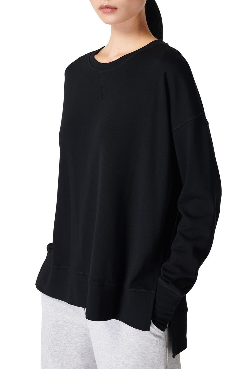 Sweaty Betty After Class Sweatshirt, Main, color, Black