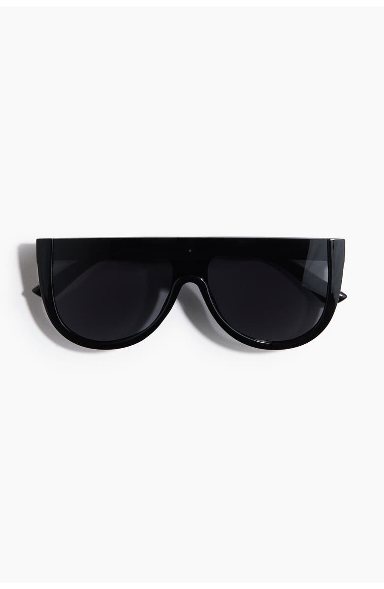 H&M Square Sunglasses, Main, color, Black