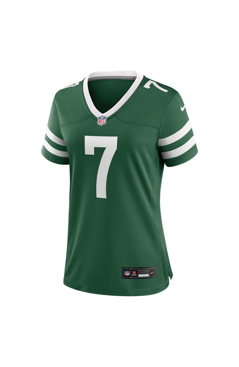 Nike Women's Nike Justin Fields Legacy Green New York Jets Game Jersey, Alternate, color, Green