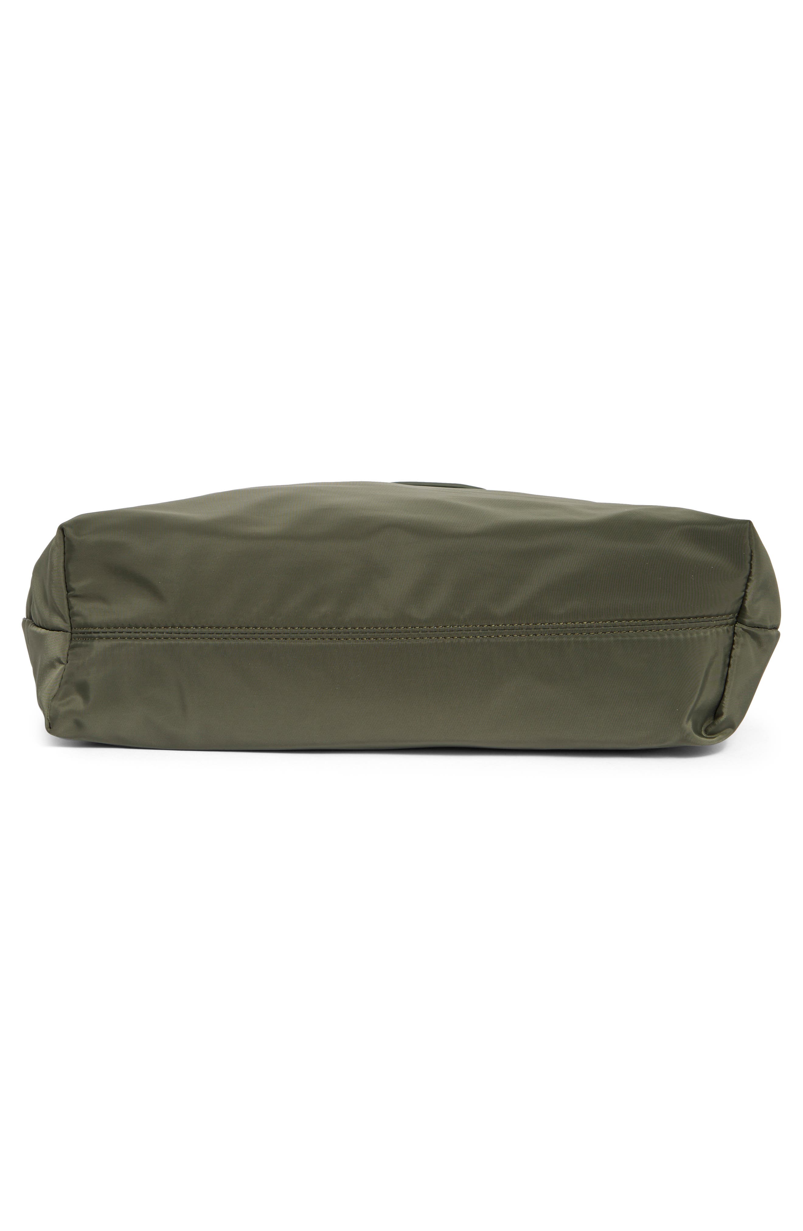 Nylon Flap Crossbody Bag, Alternate, color, WINTER SAGE