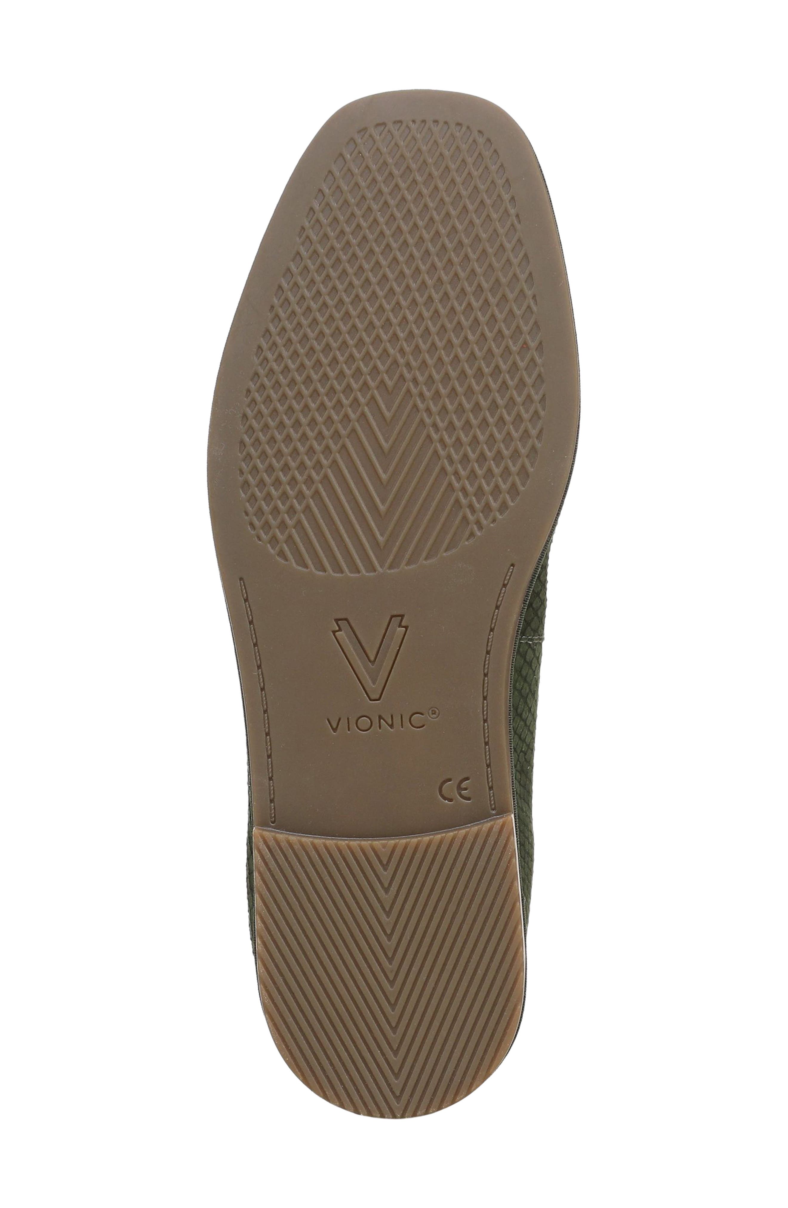 Vionic Caroll 2.0 Flat, Alternate, color, Olive Moss Leather
