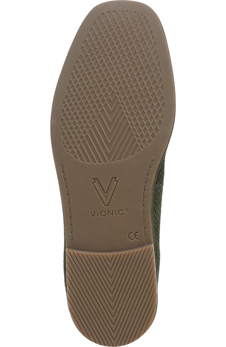 Vionic Caroll 2.0 Flat, Alternate, color, Olive Moss Leather