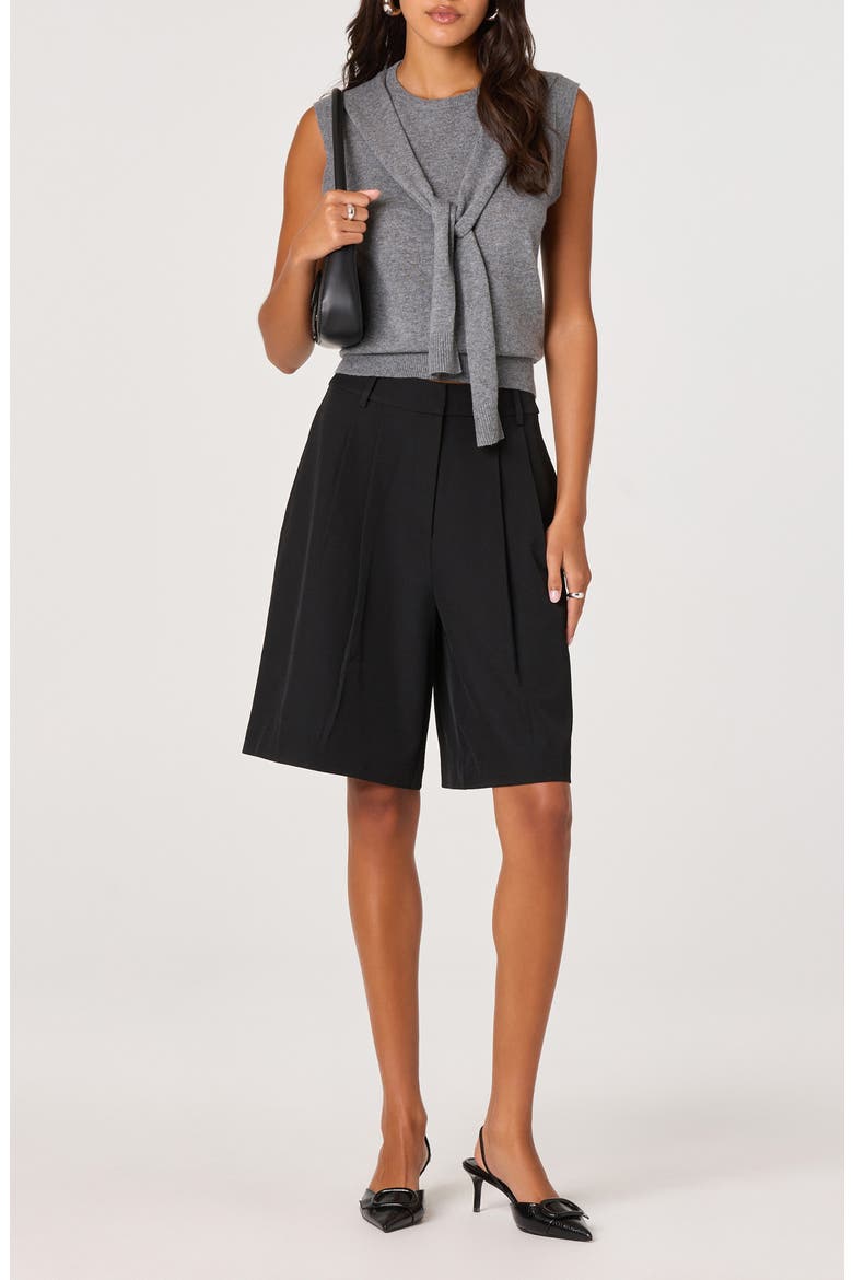 Bermuda Shorts, Alternate, color, BLACK