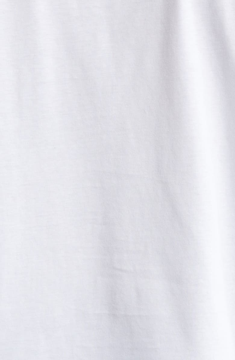 Versace 3D Logo Compact Cotton Jersey Graphic T-Shirt, Alternate, color, Optical White