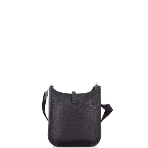 Pre-owned Hermes  Hermes Evelyne Bag Gen Iii Clemence Tpm In Black