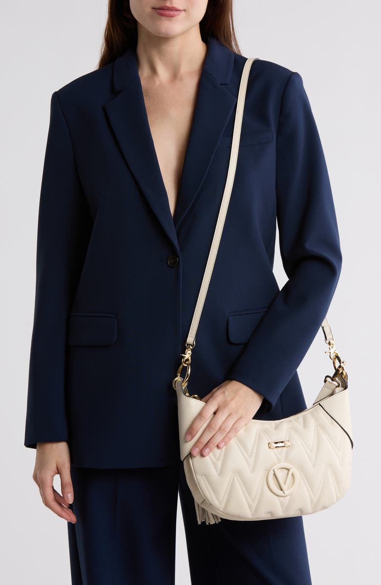 VALENTINO BY MARIO VALENTINO Sabrine Diamond Quilted Shoulder Bag, Alternate, color,