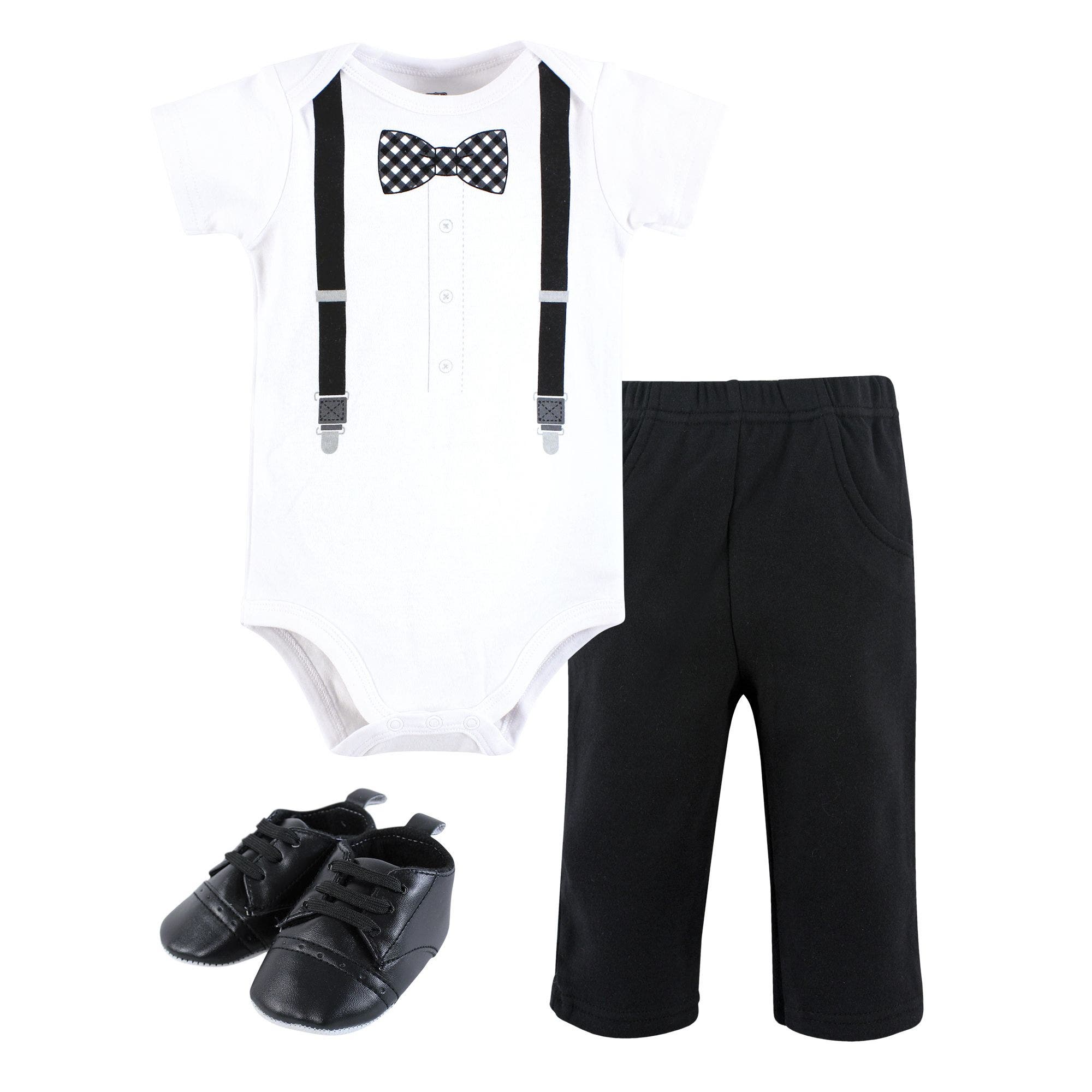 Black Gingham Bow Tie