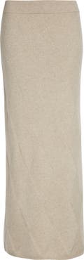 Max Mara Diamond Stitch Cashmere Midi Sweater Skirt