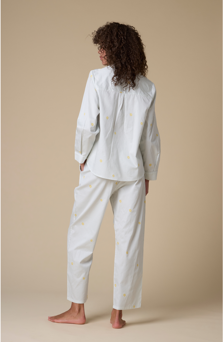 noon Cotton Long Pajama Set, Alternate, color,