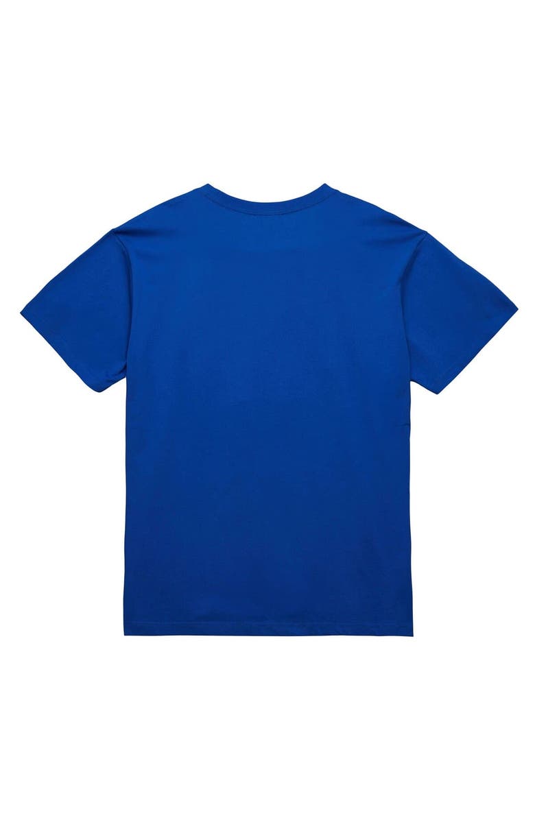 Mitchell & Ness Men's Mitchell & Ness Blue New York Knicks Hardwood Classics Vintage Logo T-Shirt, Alternate, color, Blue