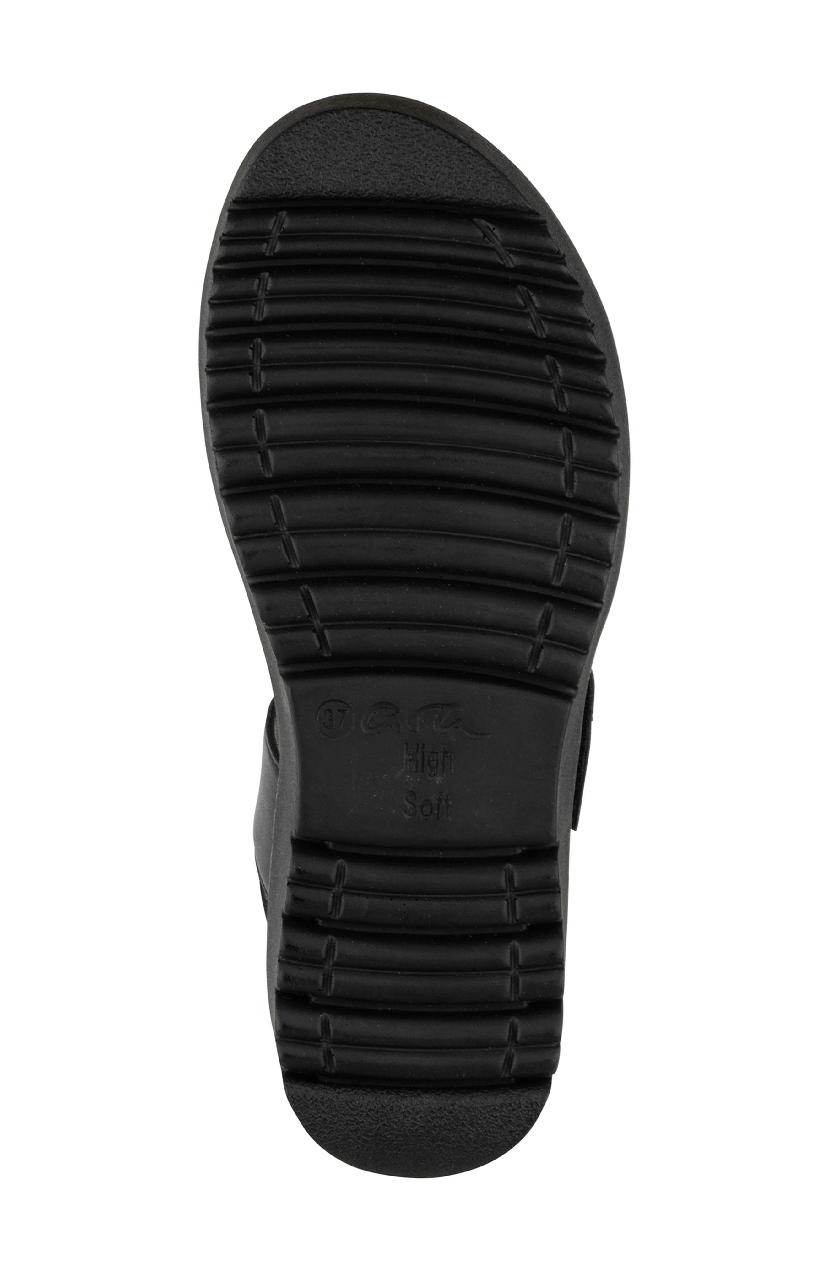 ara Bayview Strappy Sandal, Alternate, color, Black