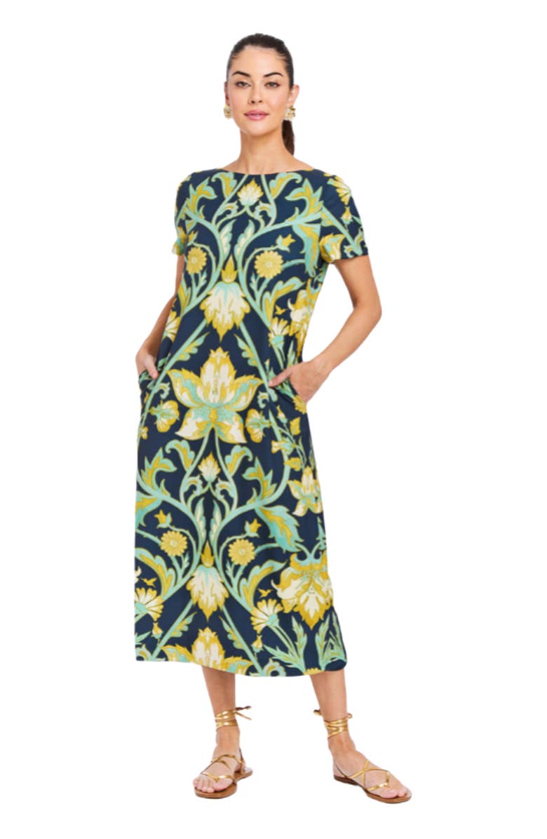 Mestiza New York Adria Convertible Midi Dress, Alternate, color, Blue