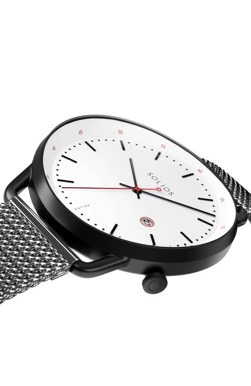 Solios Watches The Solar Curve | White Dial