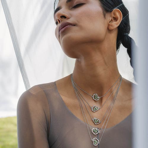 Dhwani Bhansal Terra Layered Necklace In Gold Plated