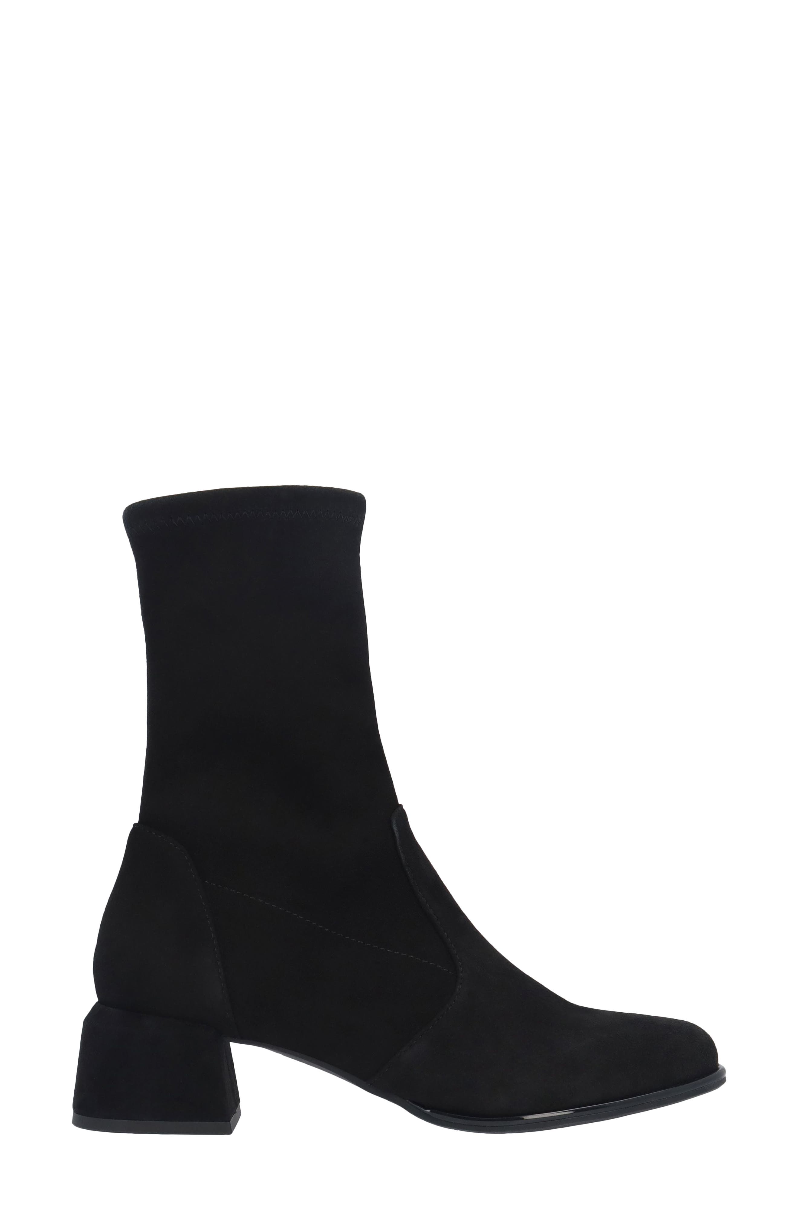 Nyvani Bootie, Alternate, color, BLACK