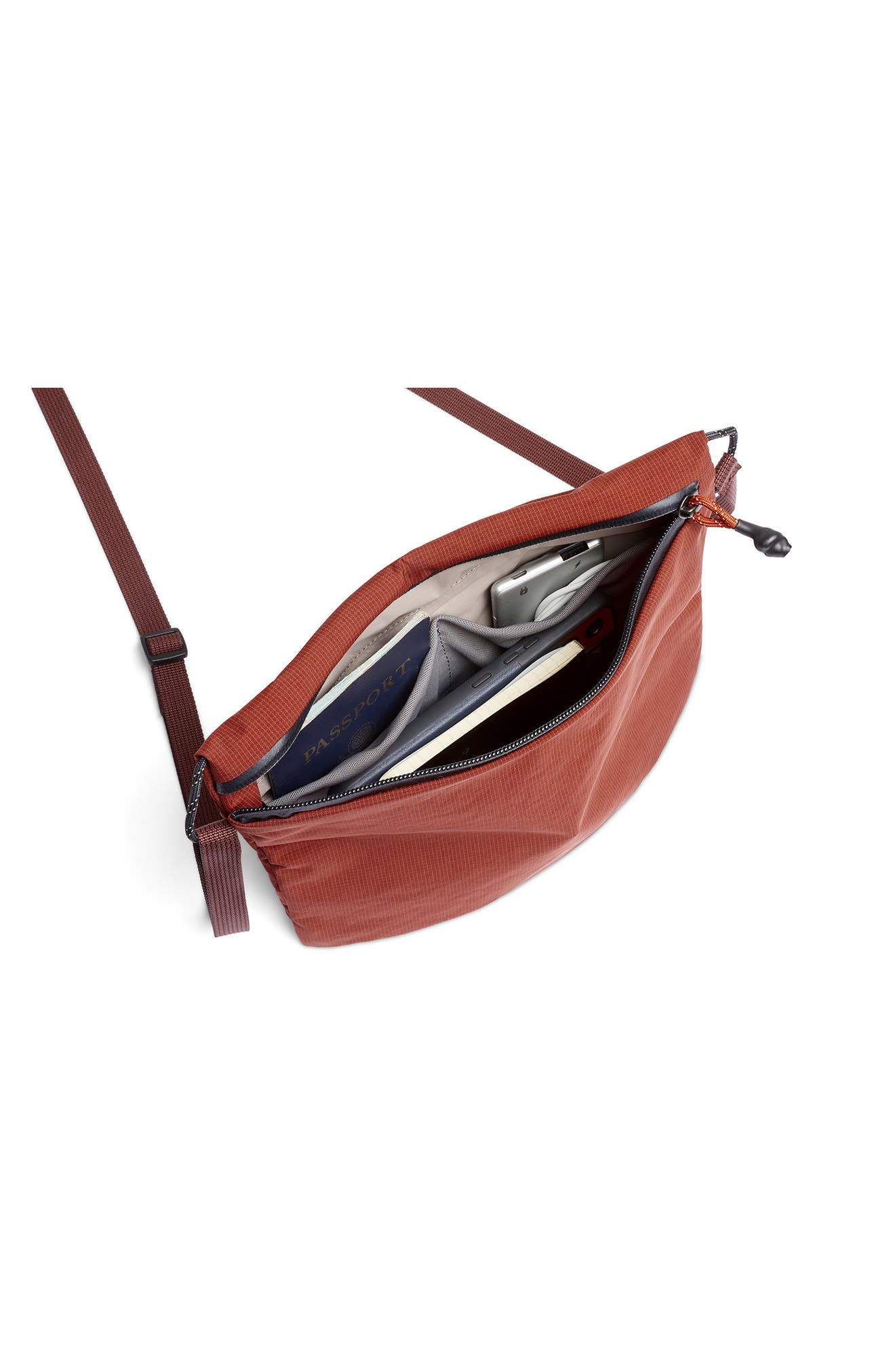 Lite Sacoche Crossbody Bag, Alternate, color, CLAY