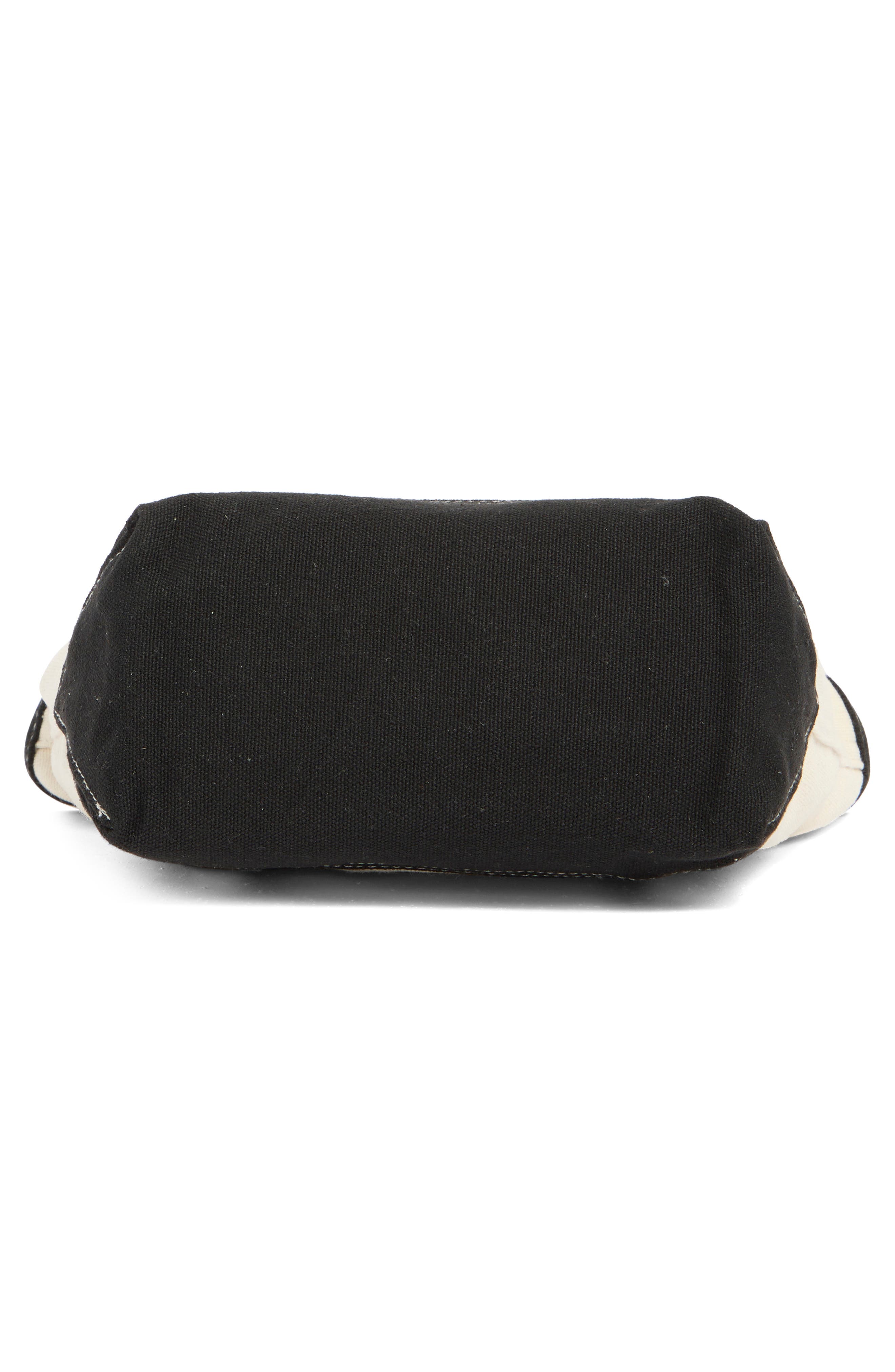 Madden Girl Canvas Mini Tote with Charm, Alternate, color, 