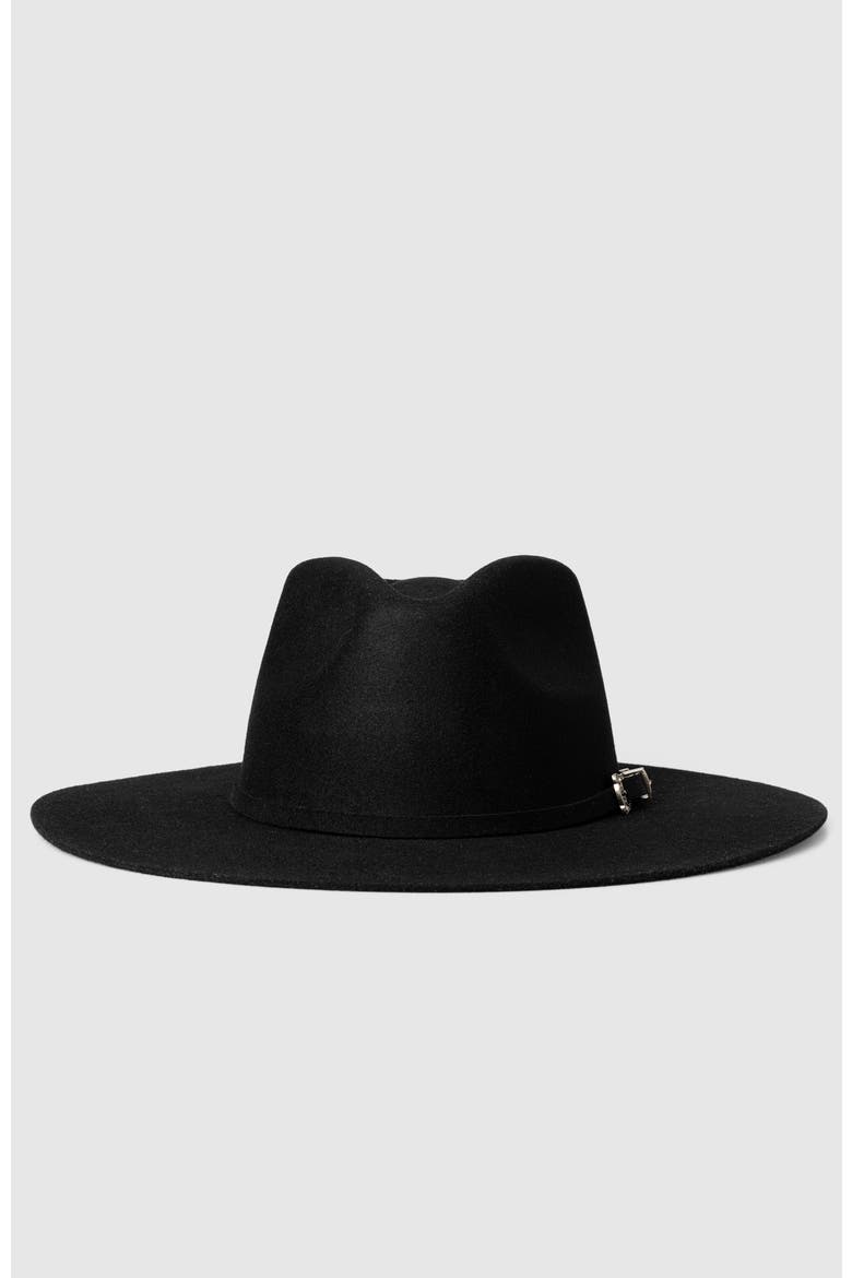 The Legend Premier Fedora Hat, Alternate, color, Black