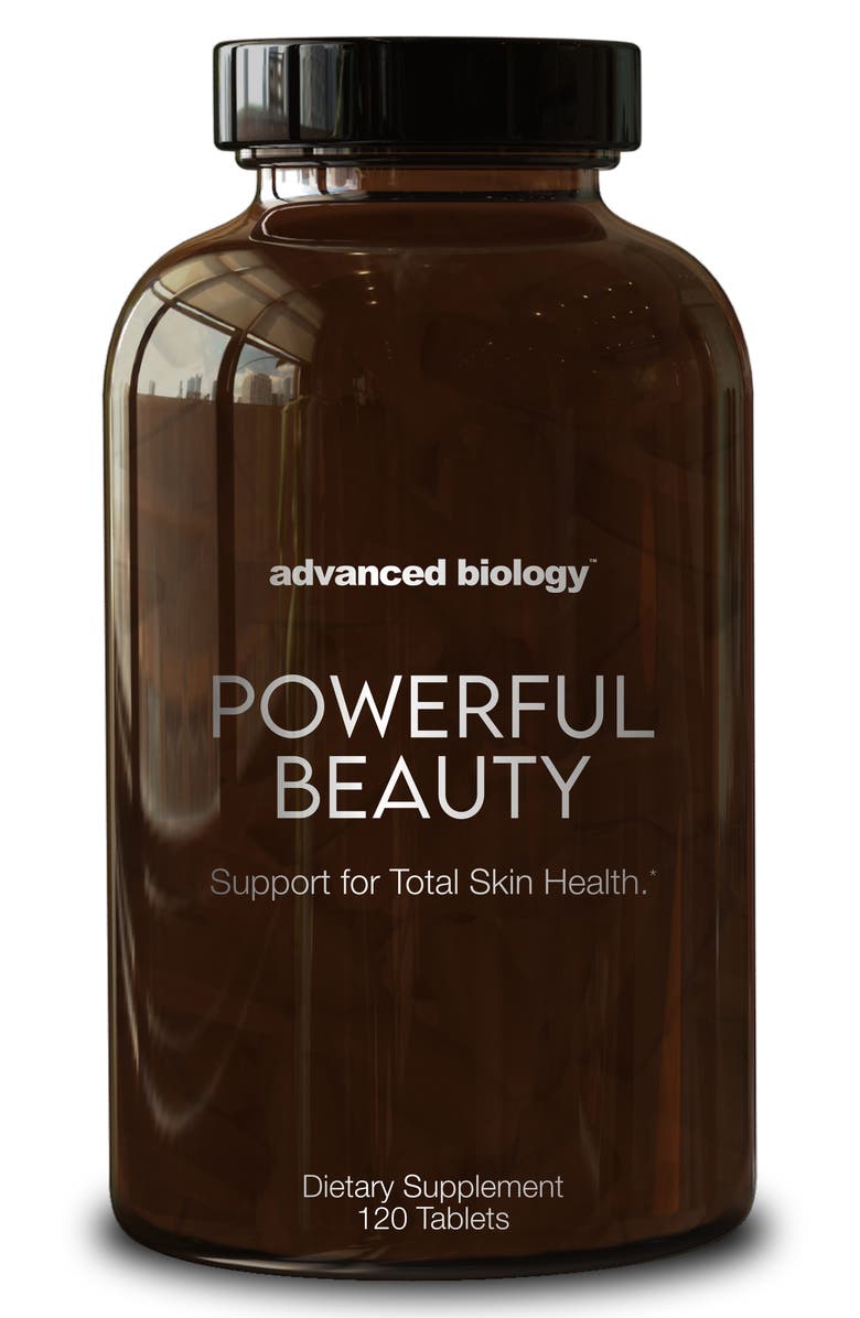 ADVANCED BIOLOGY Powerful Beauty Dietary Supplement, Main, color,