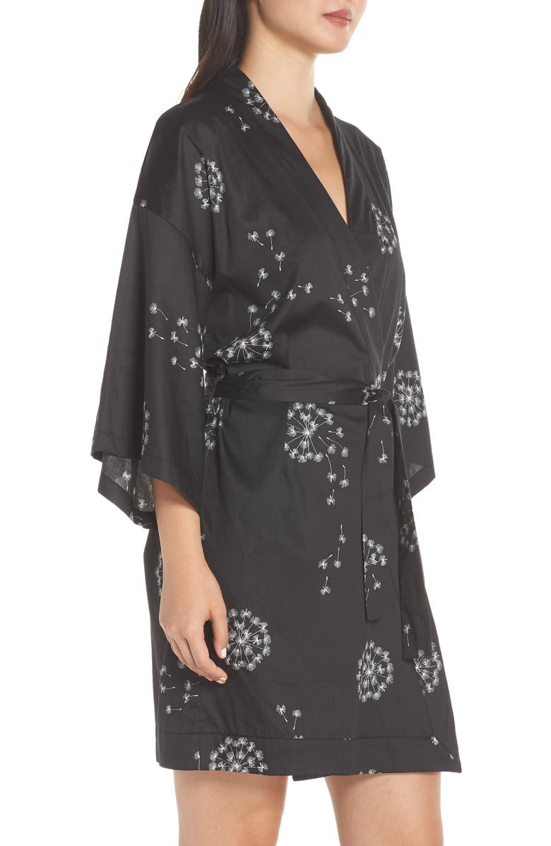 Chalmers Margaux Short Cotton Robe, Alternate, color,