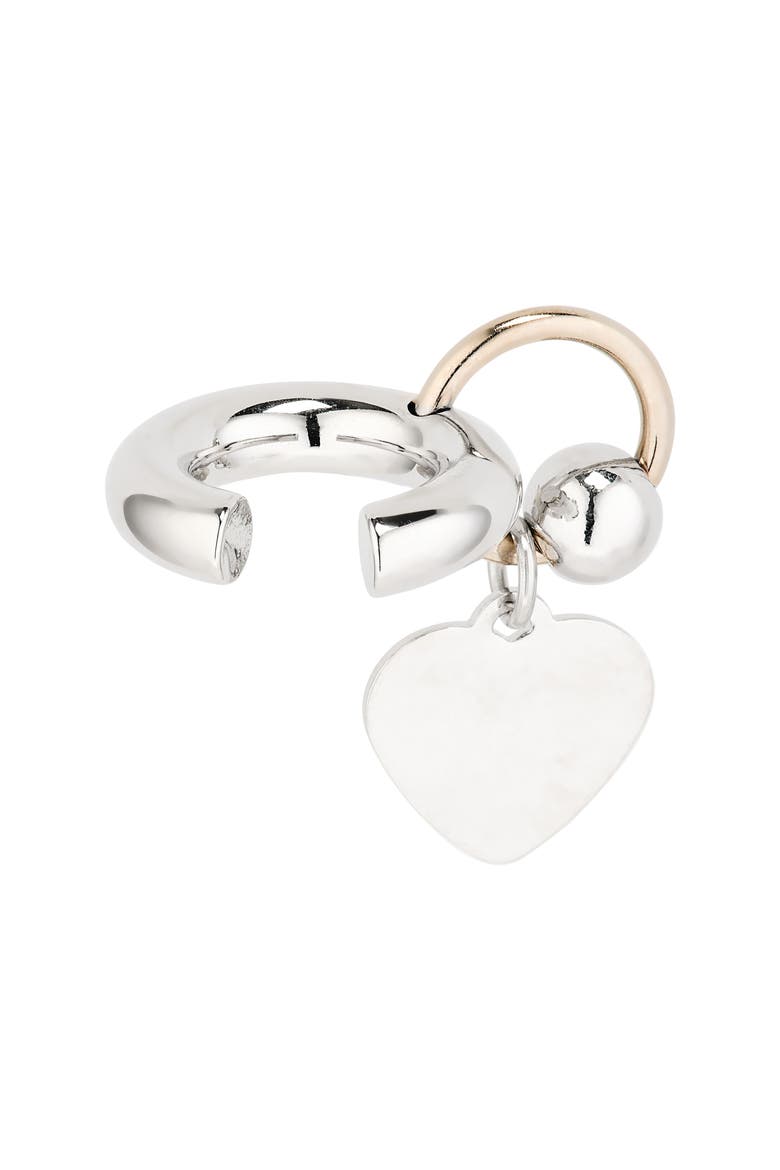 Ronnie Ear Cuff, Alternate, color, PALLADIUM