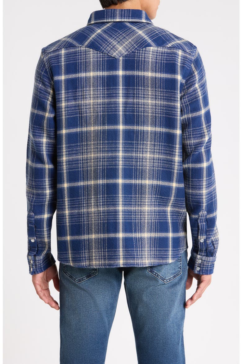 Huston Plaid Western Shirt, Alternate, color, BLUE MULTI