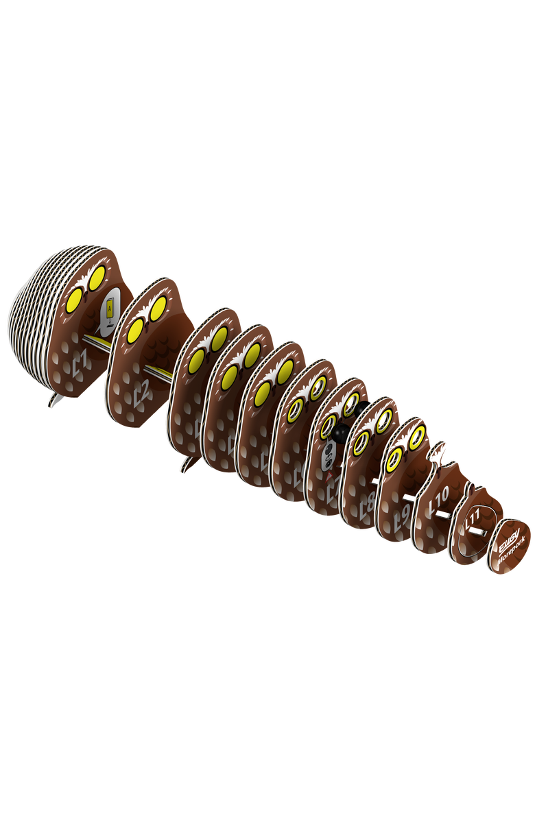 Eugy Puzzles Morepork 3D Puzzle, Alternate, color, NO COLOR