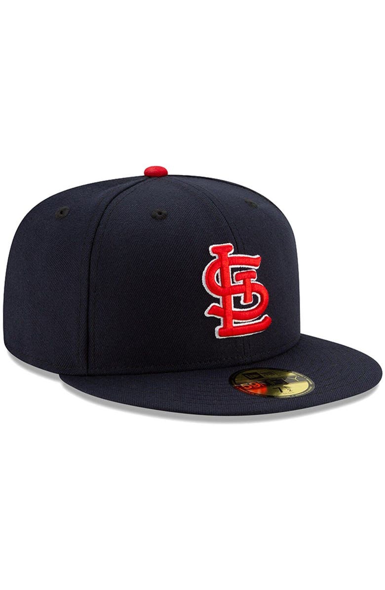 New Era Men's New Era St. Louis Cardinals Red On-Field Authentic Collection 59FIFTY Fitted Hat, Alternate, color,
