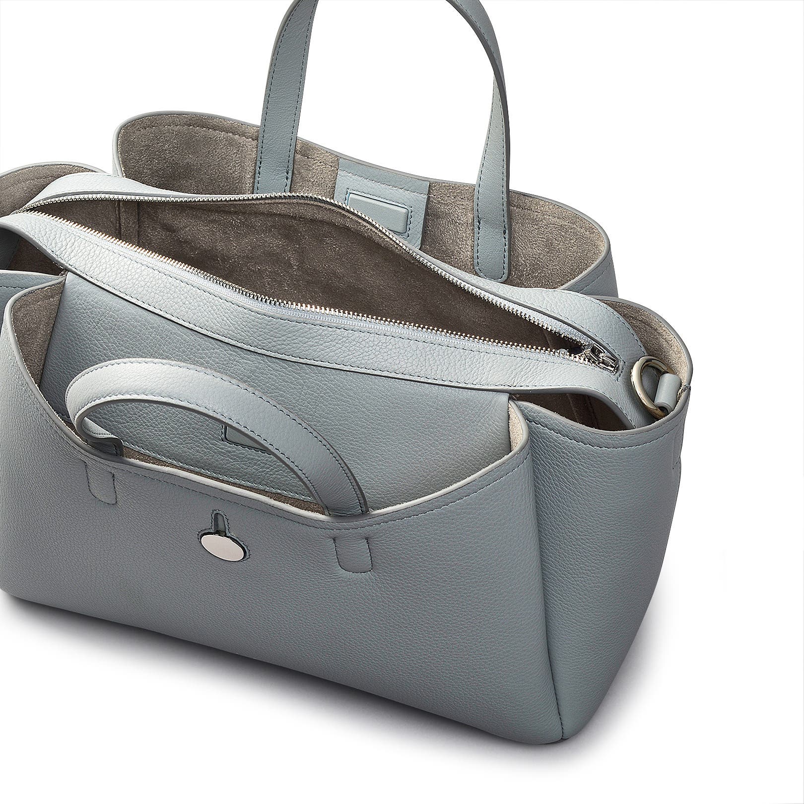 Radley Bathurst Mews Medium Ziptop Satchel Bag, Alternate, color, Artichoke