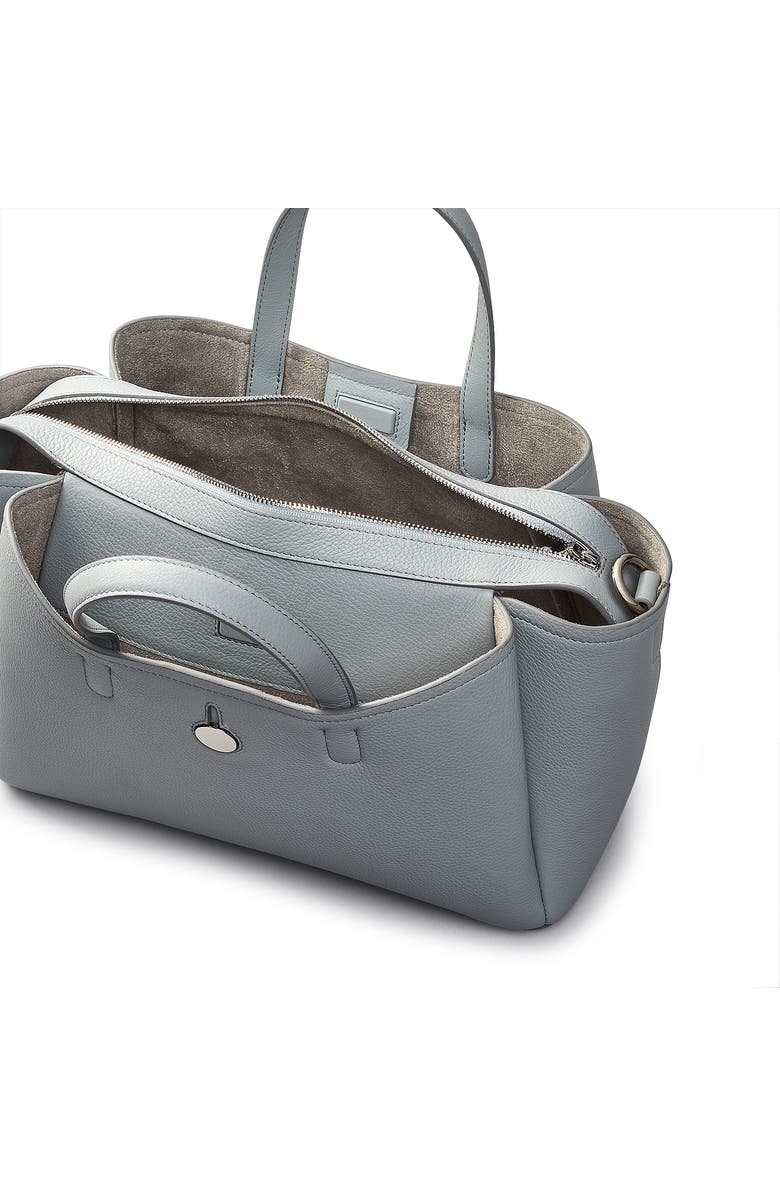 Radley Bathurst Mews Medium Ziptop Satchel Bag, Alternate, color, Artichoke