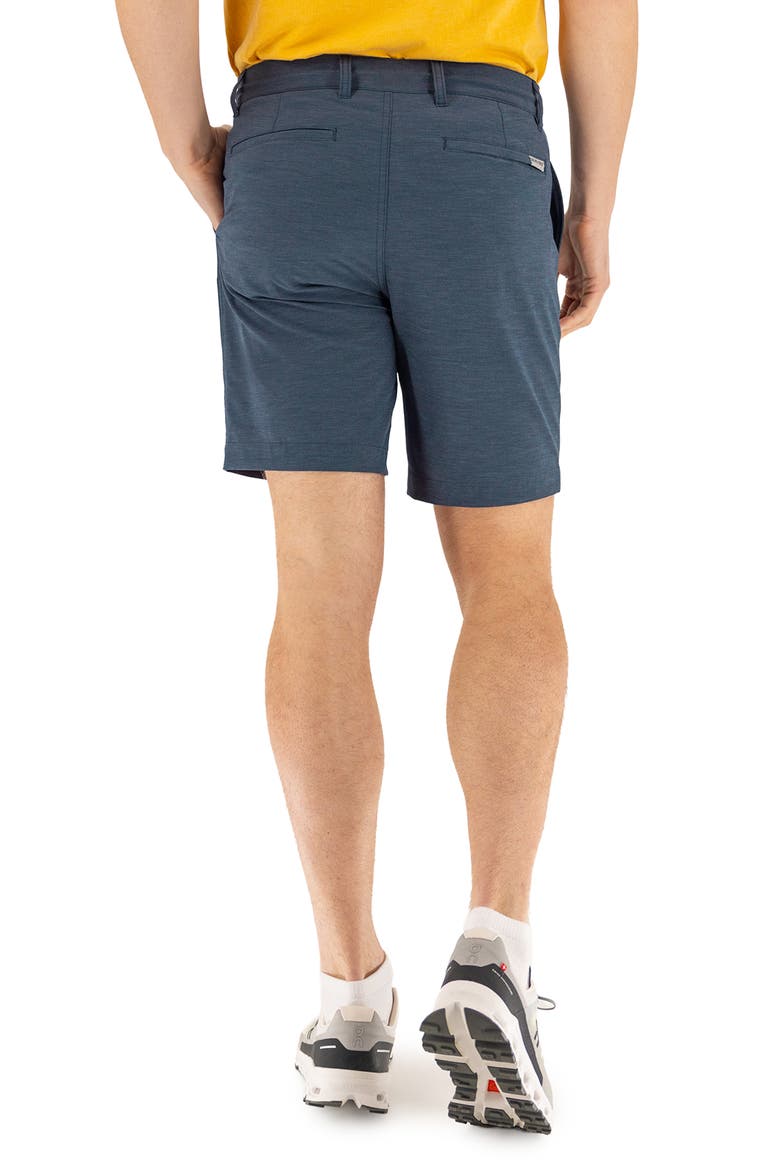 8-Inch Hybrid Chino Shorts, Alternate, color, NAVY BLAZER