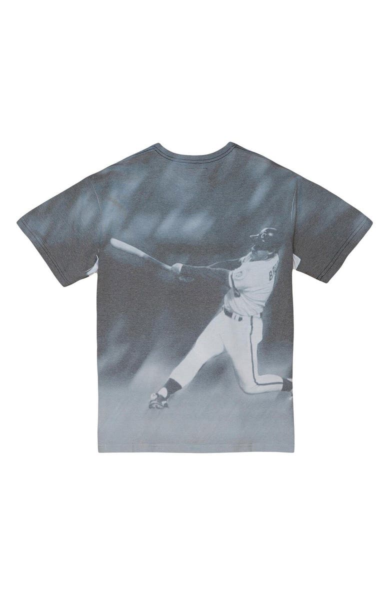 Mitchell & Ness Men's Mitchell & Ness George Brett Kansas City Royals Cooperstown Collection Highlight Sublimated Player Graphic T-Shirt, Alternate, color, White