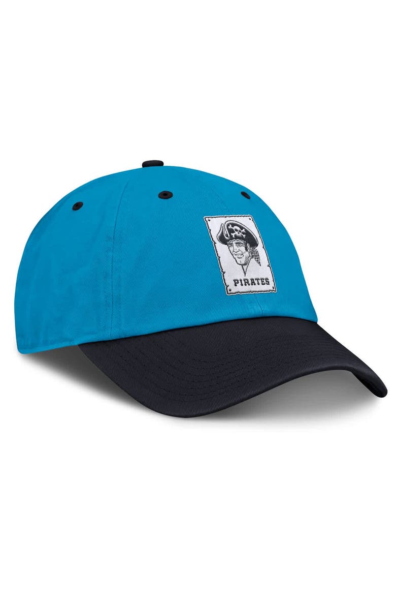 Men's Nike Blue/Navy Pittsburgh Pirates Neon 90s Club Adjustable Hat, Alternate, color, Blue