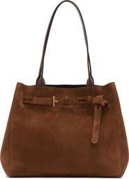 TOM FORD Medium Audrey Suede Tote