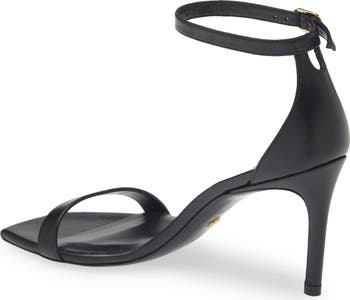 サンダル・ミュール Stuart Weitzman NUNAKEDCURVE 85 - High sandals NUNAKEDCURVE 85 SANDAL in BLACK for Women | Stuart Weitzman®