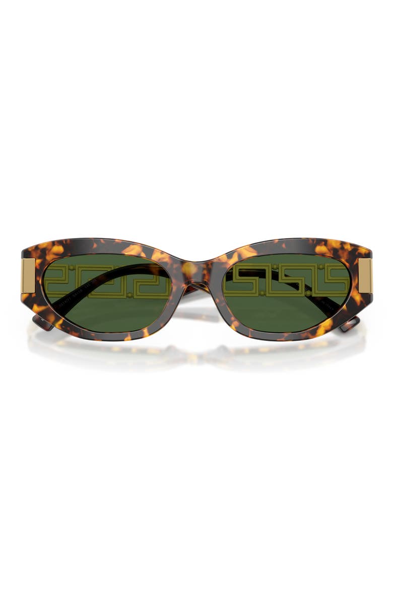 VE4501 54mm Cat Eye Sunglasses, Alternate, color, BROWN TORTOISE / DARK GREEN