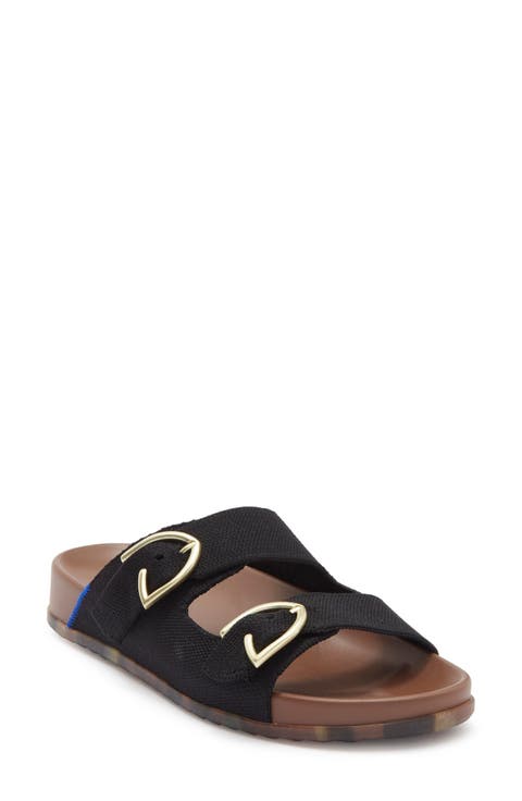 The Buckle Slide Sandal (Women)