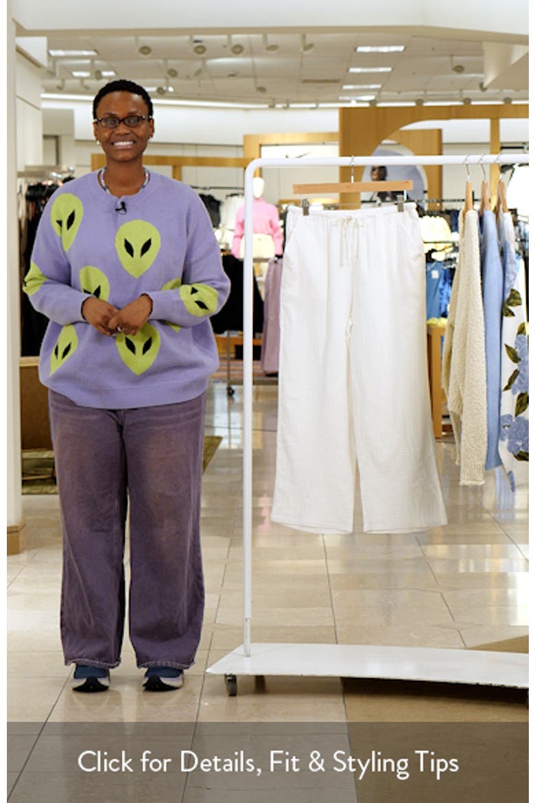 Brenda Cotton Gauze Wide Leg Pants video