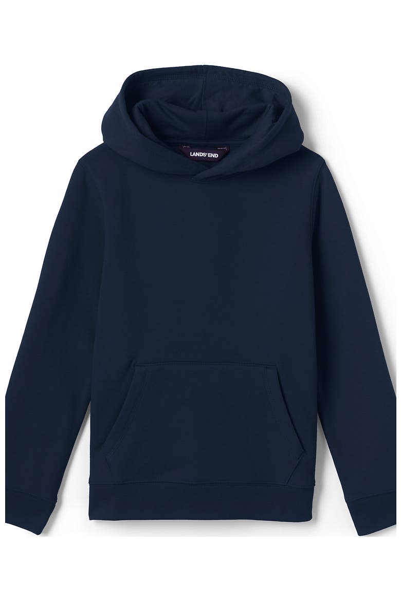 School Uniform Kids Hooded Pullover Sweatshirt, Main, color, Classic Navy