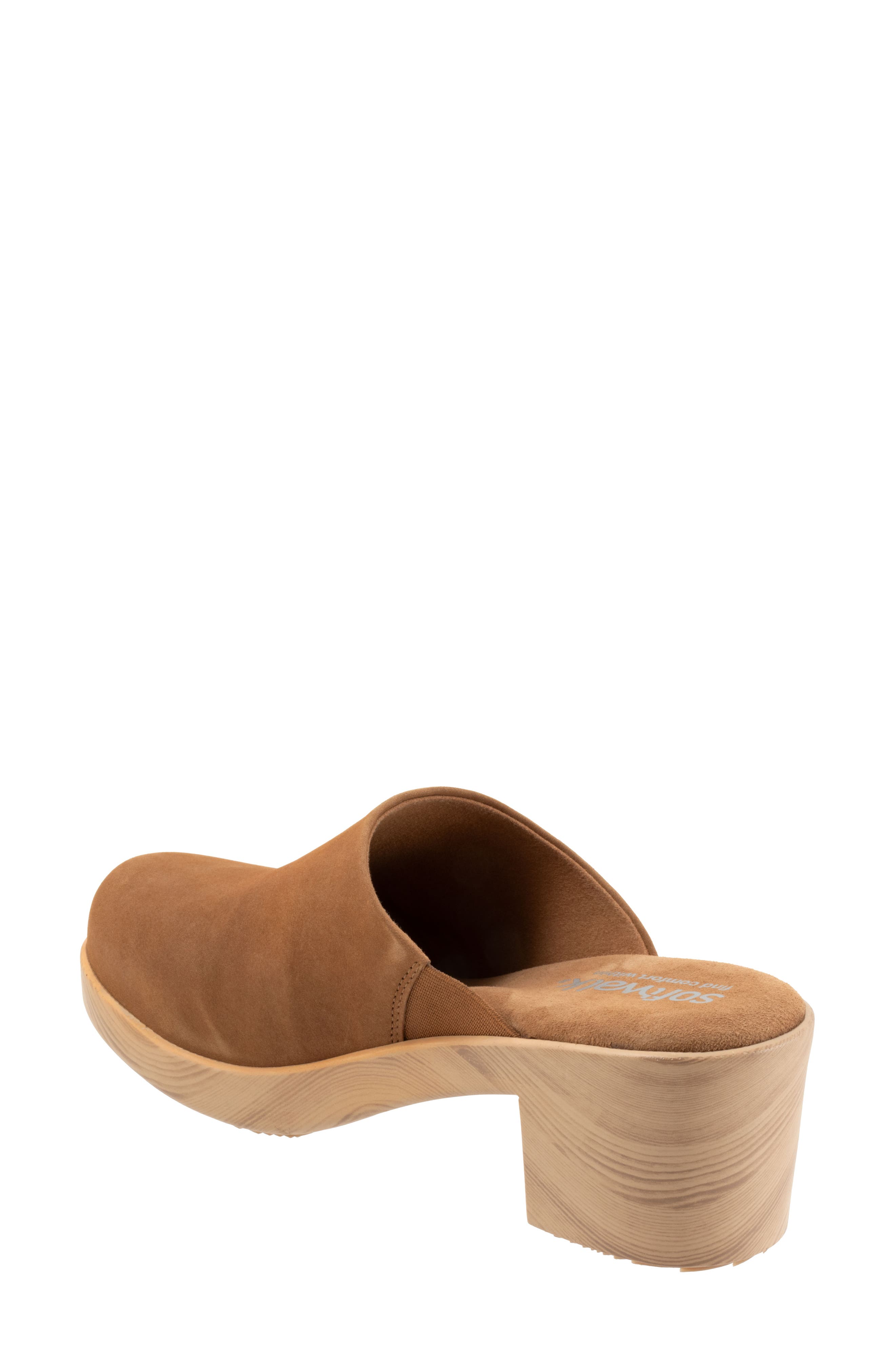 Felida Platform Mule, Alternate, color, TAN NUBUCK